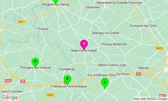 Pharmacie de Garde Marcilly le Hayer