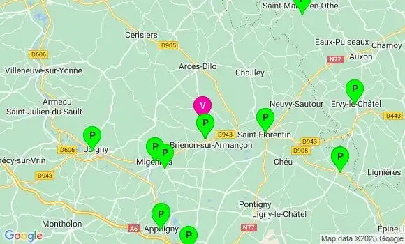 Pharmacie de Garde Bligny en Othe
