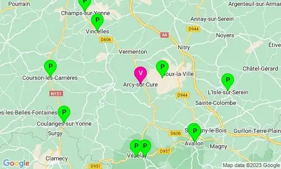 Pharmacie de Garde Arcy sur Cure