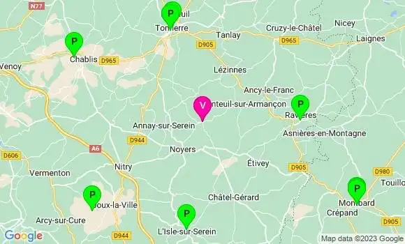Pharmacie de Garde Moulins en Tonnerrois