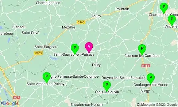 Pharmacie de Garde Saints en Puisaye