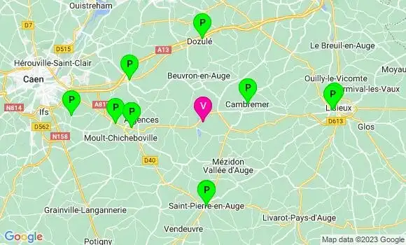 Pharmacie de Garde Bieville en Auge