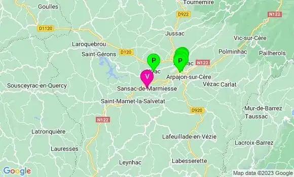 Pharmacie de Garde Sansac de Marmiesse