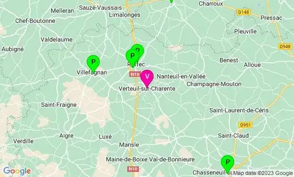 Pharmacie de Garde Verteuil sur Charente