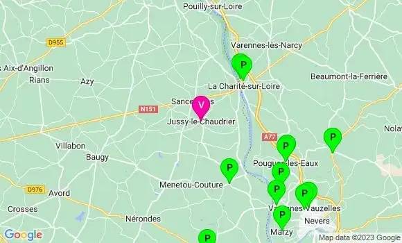 Pharmacie de Garde Jussy le Chaudrier