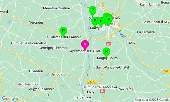 Pharmacie de Garde Apremont sur Allier