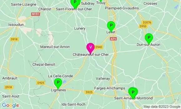 Pharmacie de Garde Châteauneuf sur Cher