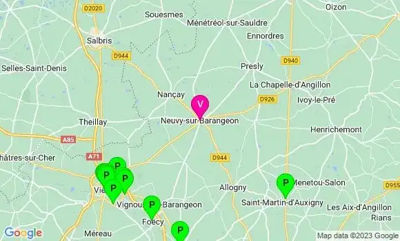 Pharmacie de Garde Neuvy sur Barangeon
