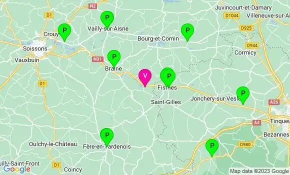 Pharmacie de Garde Bazoches sur Vesles