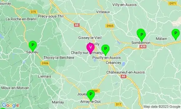 Pharmacie de Garde Chailly sur Armançon