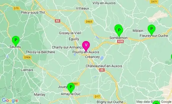 Pharmacie de Garde Pouilly en Auxois