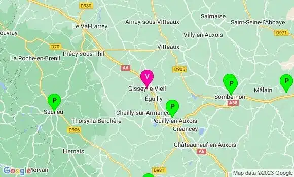 Pharmacie de Garde Gissey le Vieil