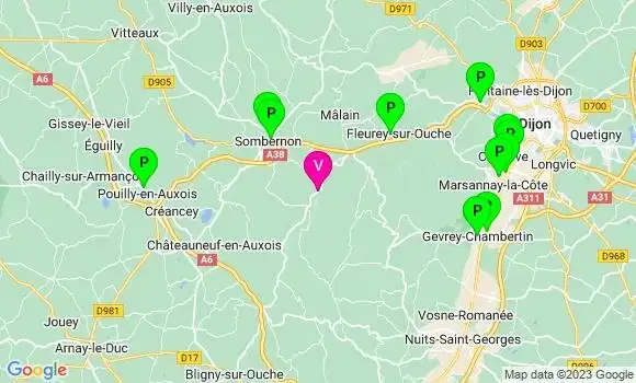 Pharmacie de Garde Gissey sur Ouche