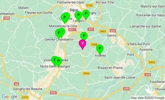 Pharmacie de Garde Noiron sous Gevrey