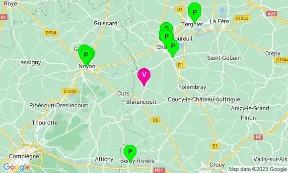Pharmacie de Garde Bourguignon sous Coucy