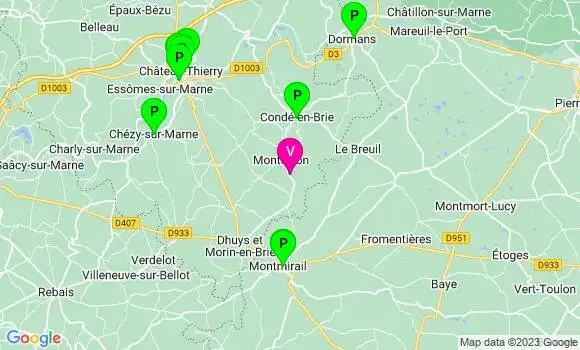 Pharmacie de Garde Pargny la Dhuys