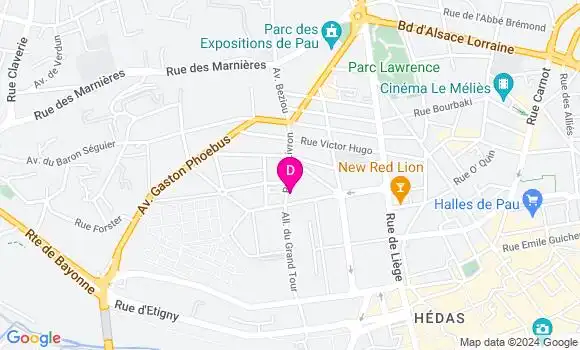 Localisation Geraud Allain