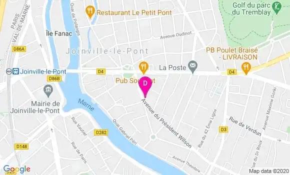 Localisation Francis Bernard