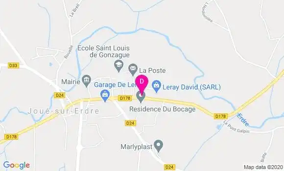 Localisation Xavier Bouchet