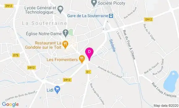 Localisation Pierre Chicaud