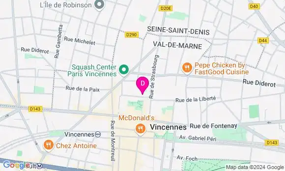 Localisation Hanna Taieb