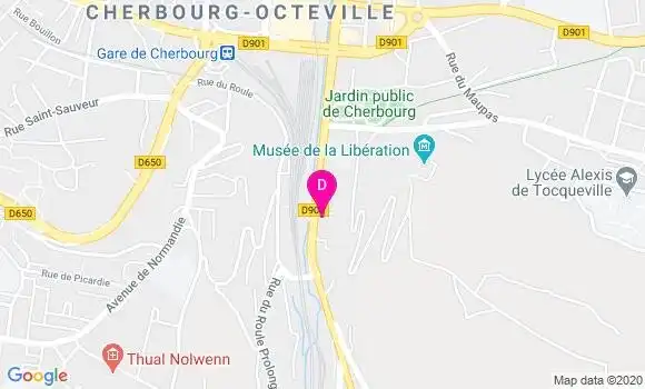 Localisation Thomas Duhamel