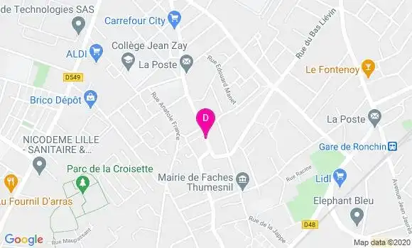 Localisation Andre Francois Duchatelet