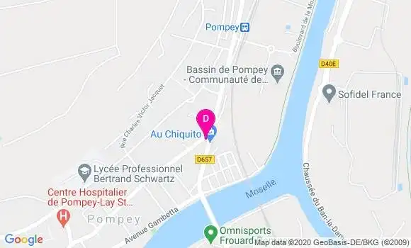 Localisation Claudine Lallement Gallone