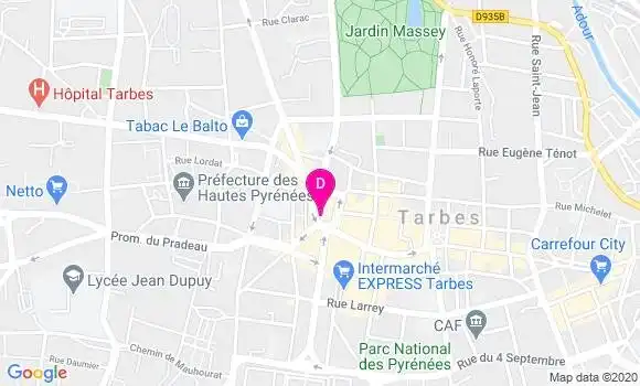 Localisation Nathalie Bacque Gilbert