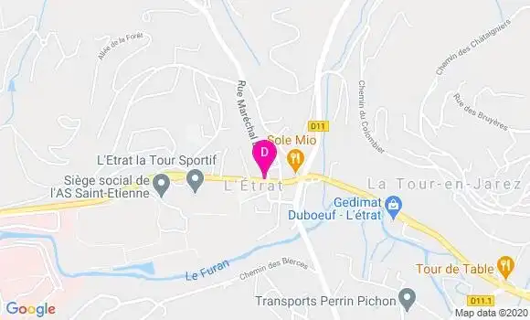 Localisation Thomas Juery