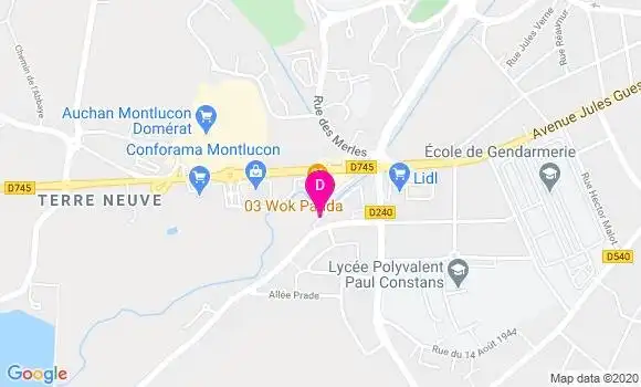 Localisation Julien Gomez