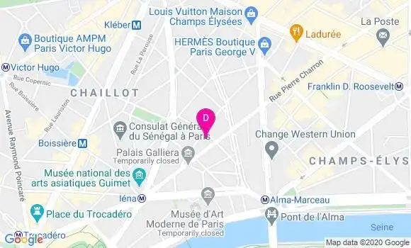 Localisation Guillaume Brahami