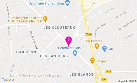 Localisation Laurence Portier