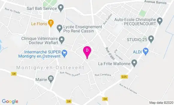 Localisation Isabelle Guarnieri Lesur