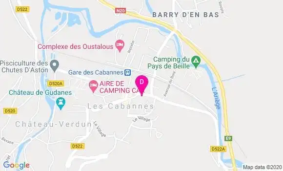Localisation Anne Marie Costeseque