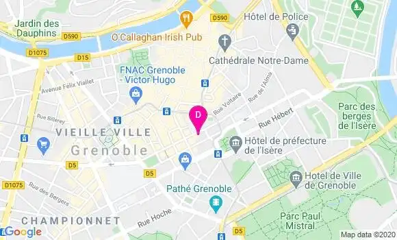 Localisation Nicolas Petit
