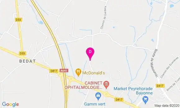 Localisation Emilie Forvielle