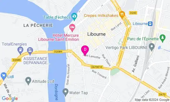 Localisation Anne Regnier
