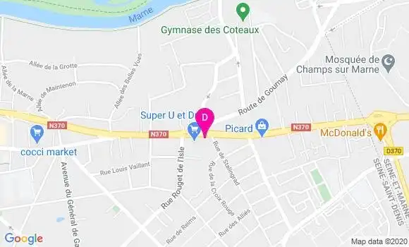 Localisation Marouane Boujnah