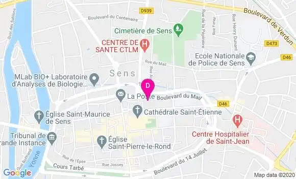 Localisation Emilien Pellerin