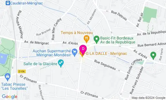 Localisation Hugues Soubie