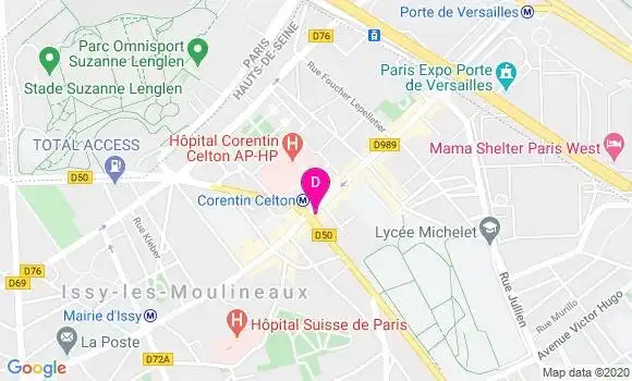 Localisation Justine Doutriaux