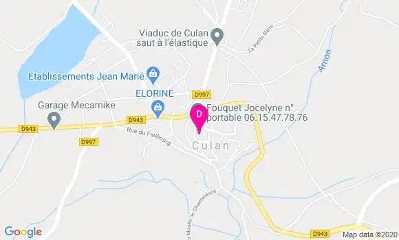 Localisation Brigitte Dupechot