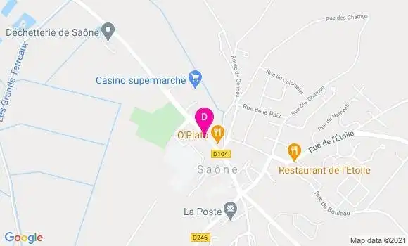 Localisation Nicolas Guernier