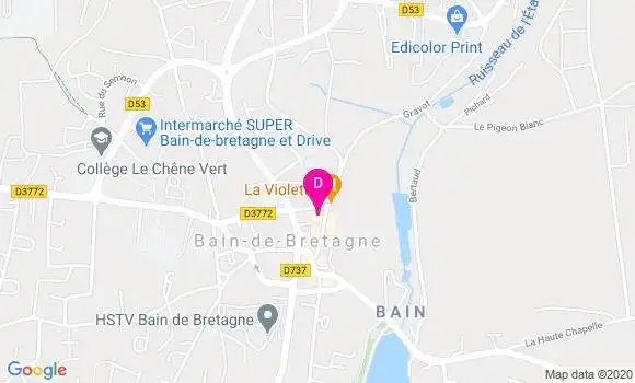Localisation Erwan Boudehen