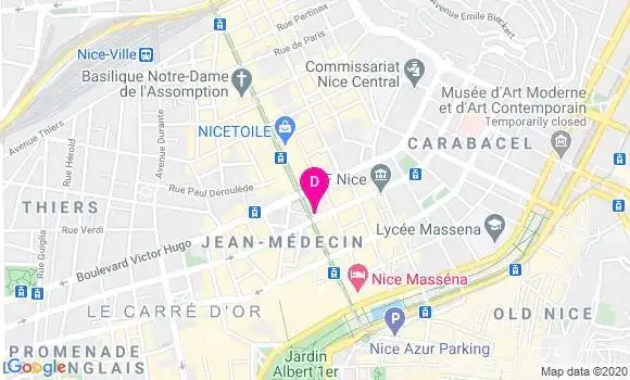 Localisation Anne Helene Temime Girodengo