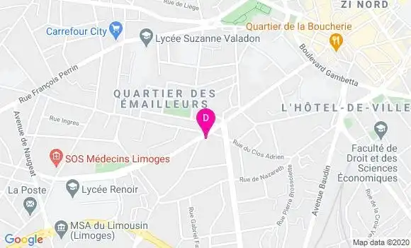 Localisation Nadege Boucharel
