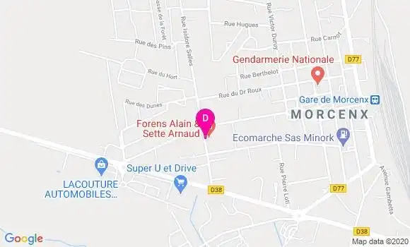 Localisation Alain Forens