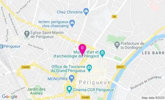 Localisation Pierre Sore