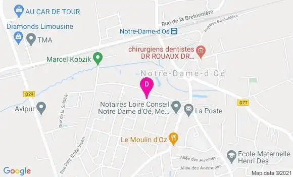 Localisation Sebastien Moussier